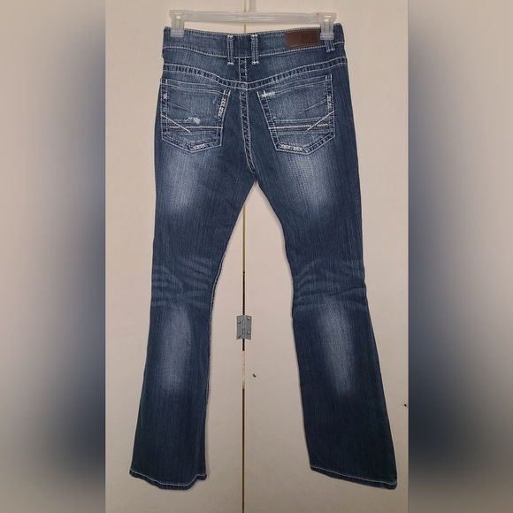 BKE Denim Culture Distressed Jeans sz W30xL31½ Women's - Picture 3 of 4